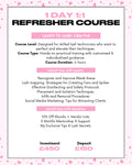 Lash Like Me: Refresher Course