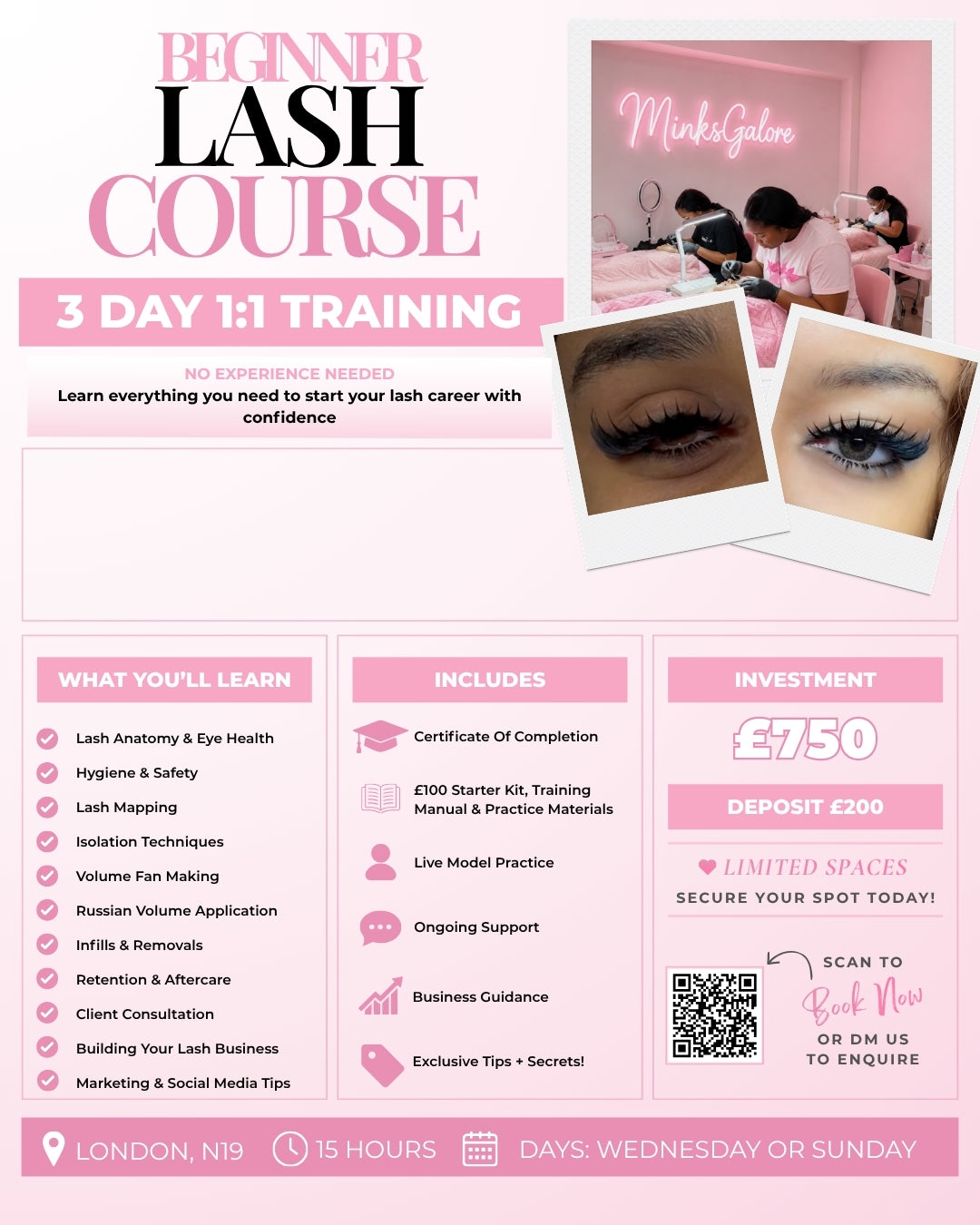 Lash Like Me: Beginner Course